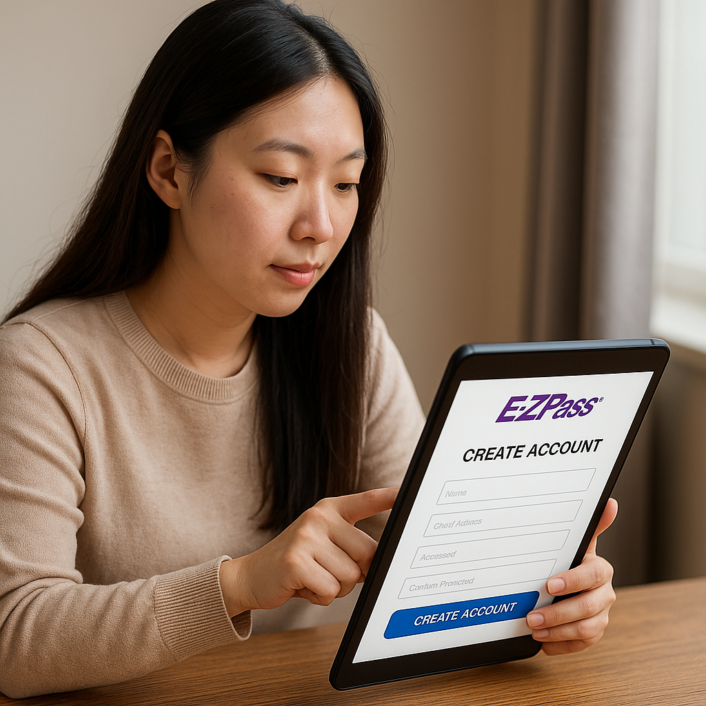 E-ZPass 账户开通 / E-ZPass account setup