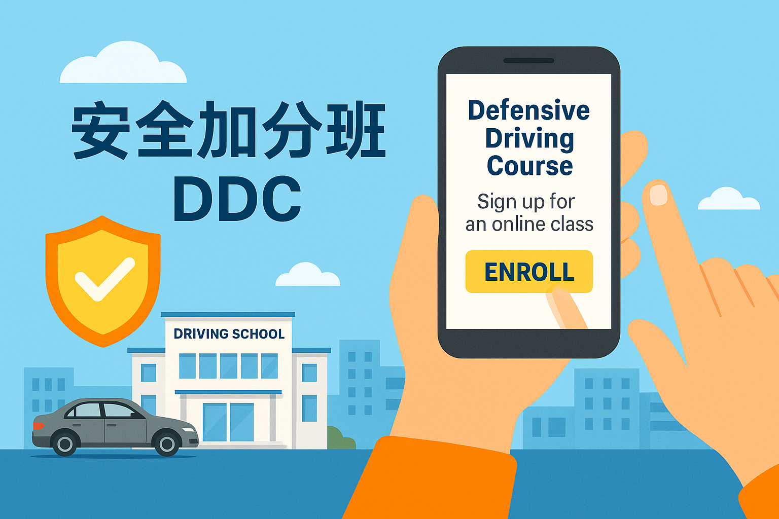 安全加分班 DDC / Defensive Driving Course (point reduction)