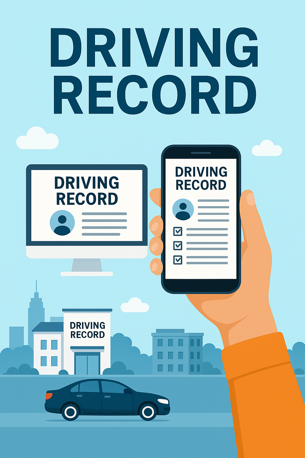 驾驶记录查询 / Driving record & point abstract